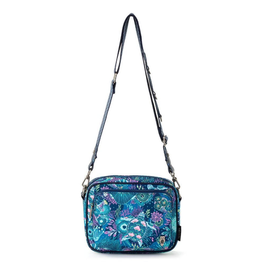 Sakroots royal blue seascape Westwood CrossBody bag